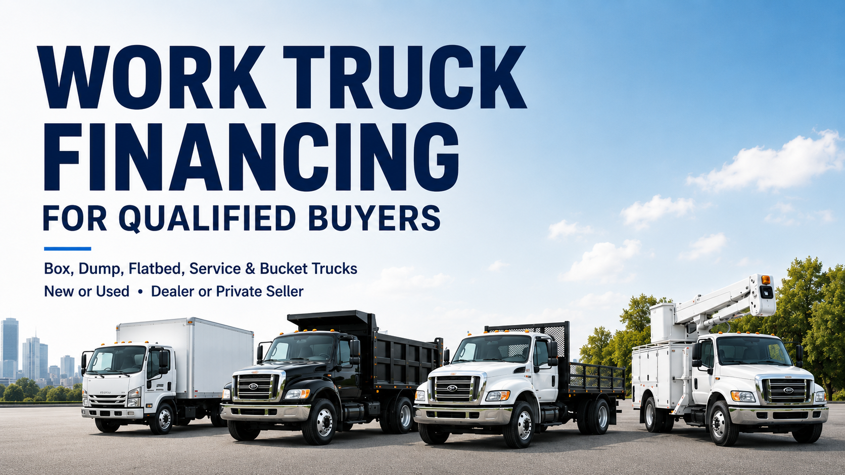 Work Truck Financing Main Header